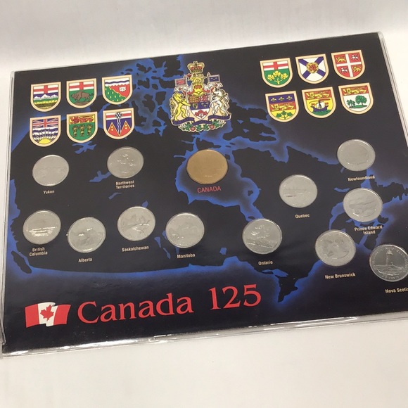 Canada mint 125 Provinces quarters & Loony coin collections 2 complete sets 1992 - Picture 3 of 10